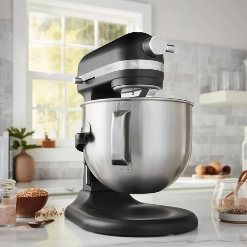 KitchenAid 5KSM70SHXEBM 6,6 L Kaldırılabilir Kaseli Stand Mikser - Matte Black - Görsel 4