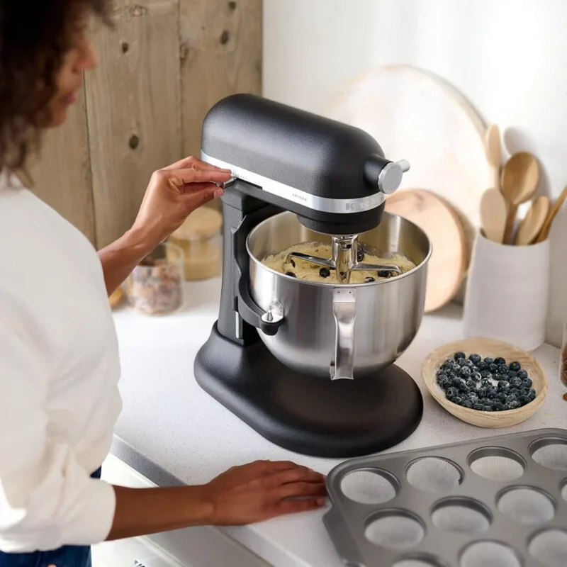 KitchenAid 5KSM70SHXEBM 6,6 L Kaldırılabilir Kaseli Stand Mikser - Matte Black - Görsel 2