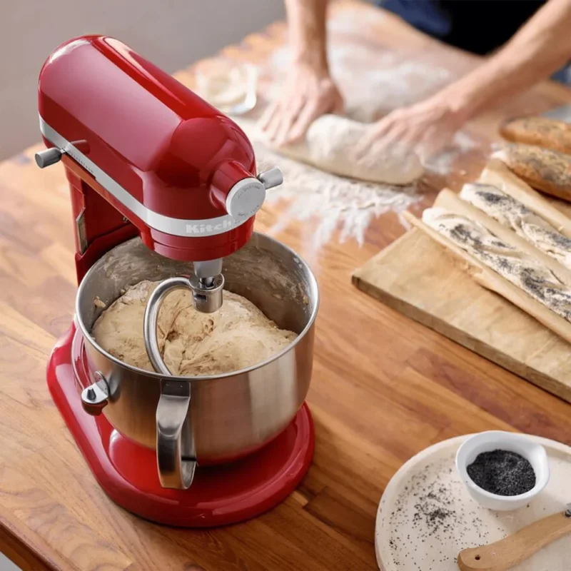 KitchenAid 5KSM70SHXEER 6,6 L Kaldırılabilir Kaseli Stand Mikser - Empire Red - Görsel 3