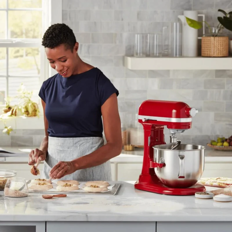 KitchenAid 5KSM70SHXEER 6,6 L Kaldırılabilir Kaseli Stand Mikser - Empire Red - Görsel 2
