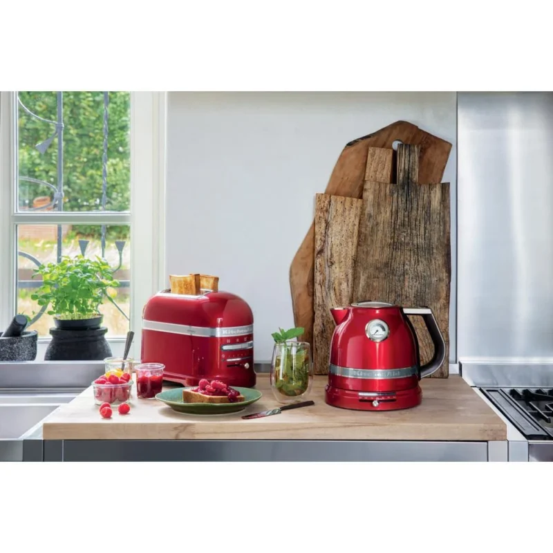 KitchenAid Artisan 5KEK1522ECA Candy Apple 1,5 Litre Kettle - Görsel 3