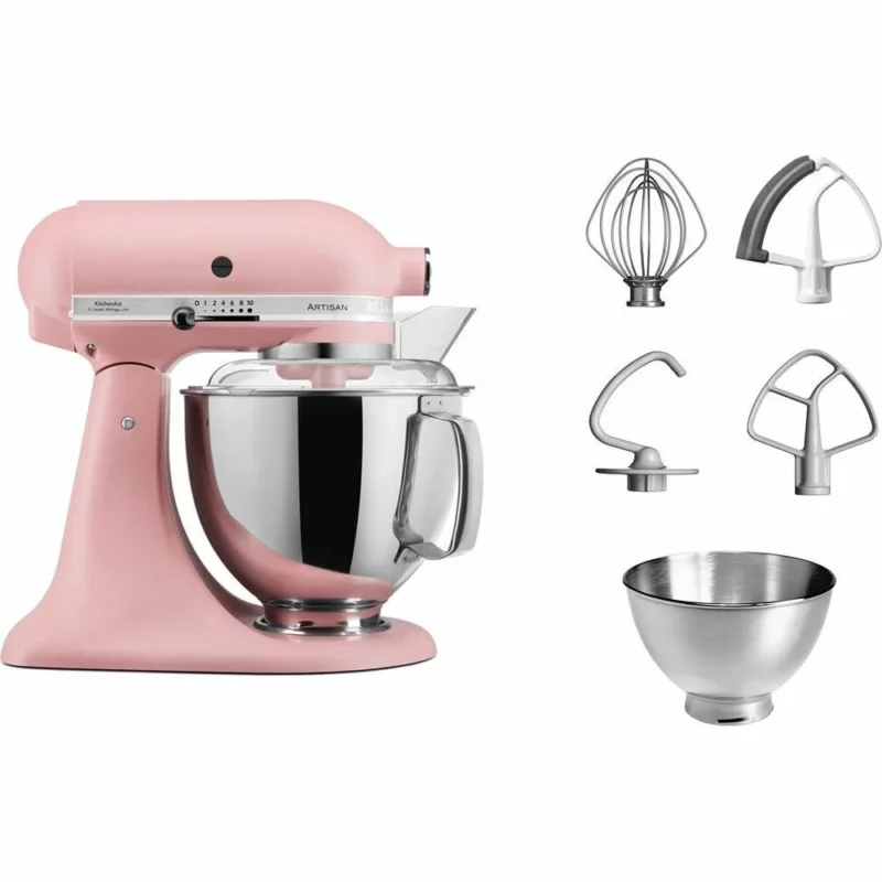 KitchenAid Artisan 5KSM175PSEDR Dried Rose 4.8 Litre Stand Mikser - Görsel 6