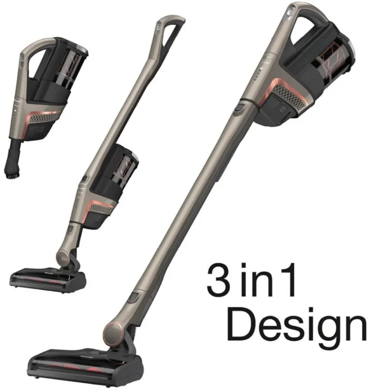 Miele Triflex HX2 Performance Torbasız Dikey Süpürge Gri - Görsel 2