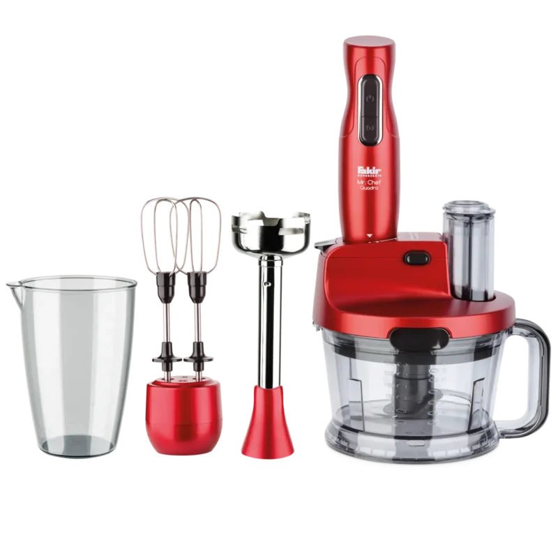 Fakir Mr Chef Quadro Blender Set Rouge