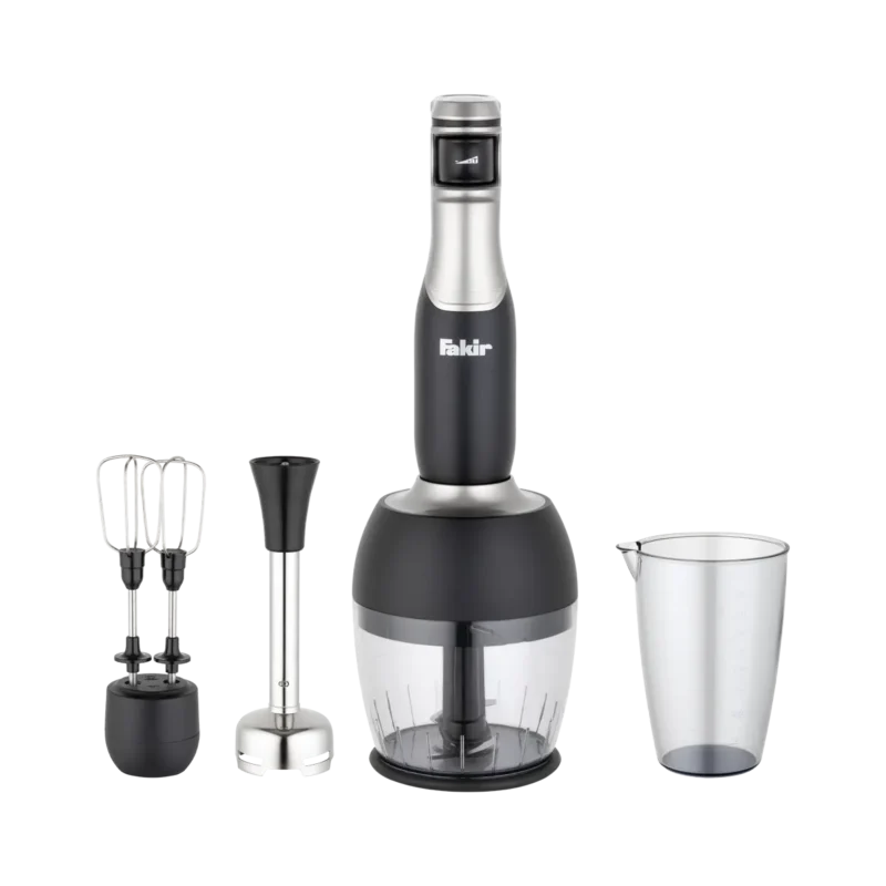 Fakir Speed Lucca Blender Seti Black & Silver
