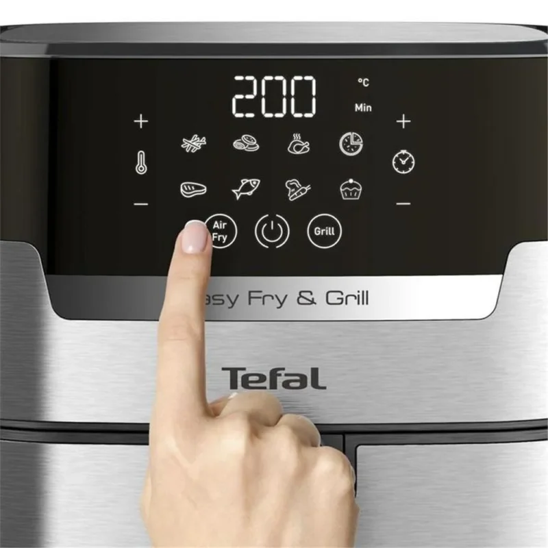 Tefal Easy Fry&Grill Precision Plus EY505D27 4.2 Litre Airfryer Sıcak Hava Fritözü - Görsel 8