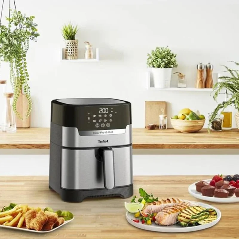 Tefal Easy Fry&Grill Precision Plus EY505D27 4.2 Litre Airfryer Sıcak Hava Fritözü - Görsel 2