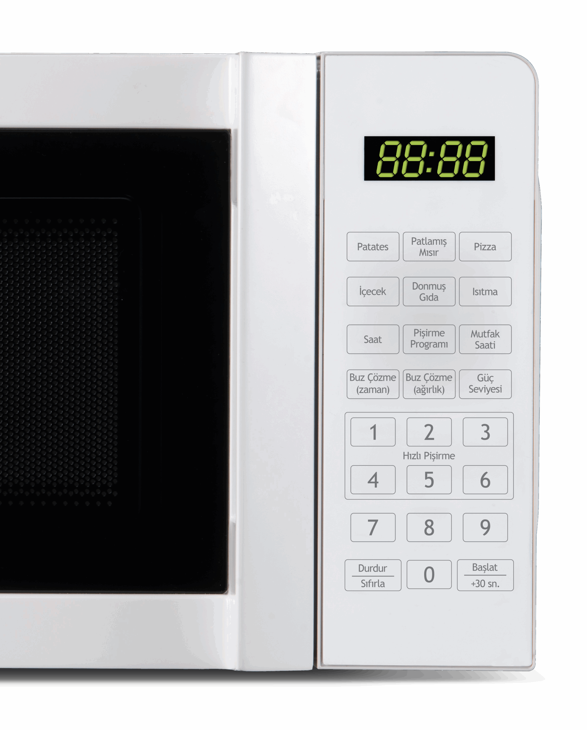Altus ALMD 25 20 lt Beyaz Mikrodalga Fırın - Görsel 2