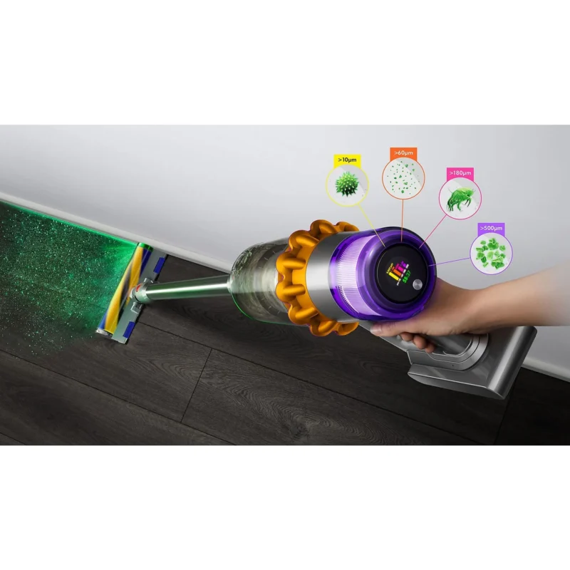 Dyson V15 Detect Kablosuz Şarjlı Dikey Süpürge - Görsel 2