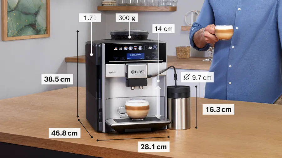 Bosch Vero Barista 600 TIS65621RW Tam Otomatik Espresso Makinesi - Görsel 4