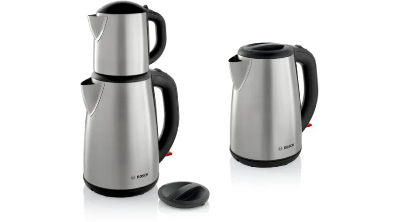 Bosch TTA5883 1800 W Çelik Demlikli Çay Makinesi - Görsel 4