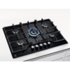 Electrolux KGG75362K Wok Gözlü Siyah Cam Ankastre Ocak - Görsel 2
