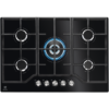 Electrolux KGG75362K Wok Gözlü Siyah Cam Ankastre Ocak