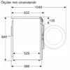 Profilo CGA244Z0TR 9 kg 1400 Devir Çamaşır Makinesi - Görsel 4