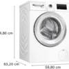 Bosch WAN24180TR 8 kg 1200 Devir Çamaşır Makinesi - Görsel 5