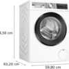 Bosch WGA244Z1TR 1400 Devir 9 kg Çamaşır Makinesi - Görsel 6