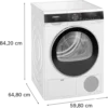 Siemens WQ51G200TR 10 kg Çamaşır Kurutma Makinesi - Görsel 3
