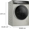 Bosch WGB254ASTR 1400 Devir 10 kg Çamaşır Makinesi - Görsel 8