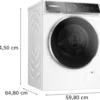 Bosch WGB254A1TR 1400 Devir 10 kg Çamaşır Makinesi - Görsel 7