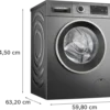 Bosch WGA244ZRTR 9 kg 1400 Devir Çamaşır Makinesi - Görsel 5