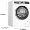 Bosch WGA252F0TR 10 kg 1200 Devir Çamaşır Makinesi - Görsel 6