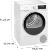Siemens WQ44G2C1TR 9 kg Çamaşır Kurutma Makinesi - Görsel 5
