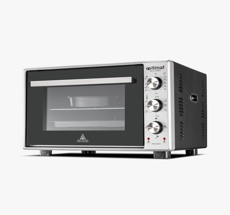 İtimat 8022 Çift Camlı 50 lt Inox Mini Fırın