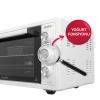 Simfer 4502 45 lt Beyaz Midi Fırın - Görsel 4