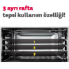 Simfer 4502 45 lt Beyaz Midi Fırın - Görsel 7