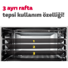 Simfer 4503 45 lt Inox Midi Fırın - Görsel 7