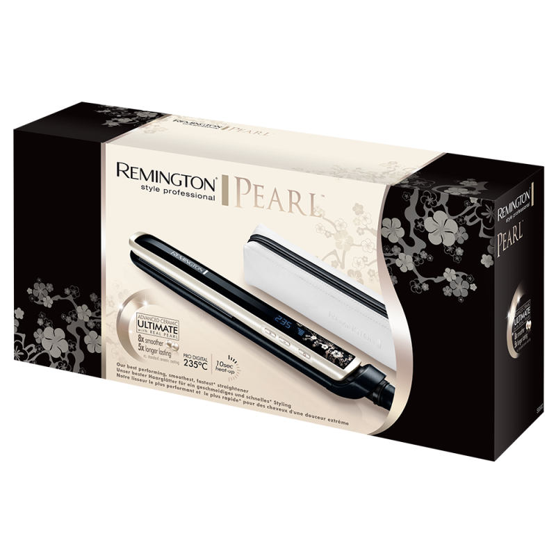 Remington S9500 Pearl İnci Katkılı Seramik Saç Düzleştirici - Görsel 2
